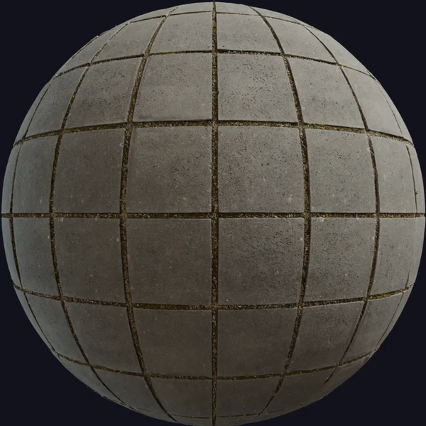 Large Square Pattern 01 - Floor - PBR texture - from Poly Haven