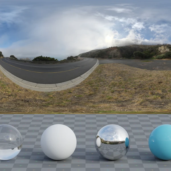Victoria Curve 02 - HDRI map - from Poly Haven