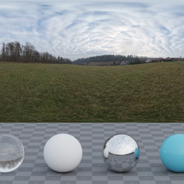 Hausdorf Meadow - HDRI map - from Poly Haven