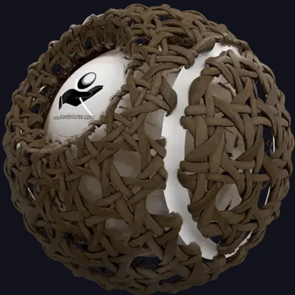 Wicker 5 - Fabric - PBR texture - from Share Textures