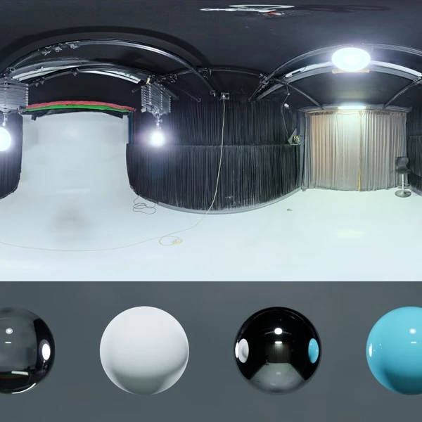 Studio Small 02 - HDRI map - from Poly Haven