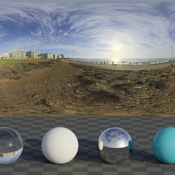 Furry Clouds - HDRI map - from Poly Haven