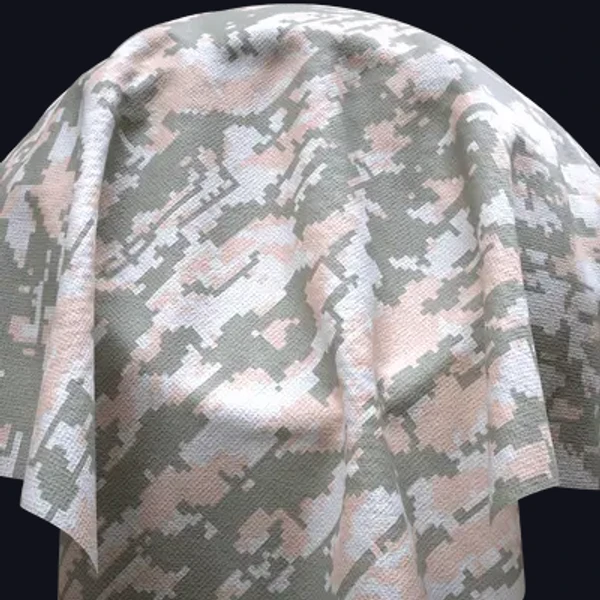 Camouflage 49 - Fabric - PBR texture - from Share Textures
