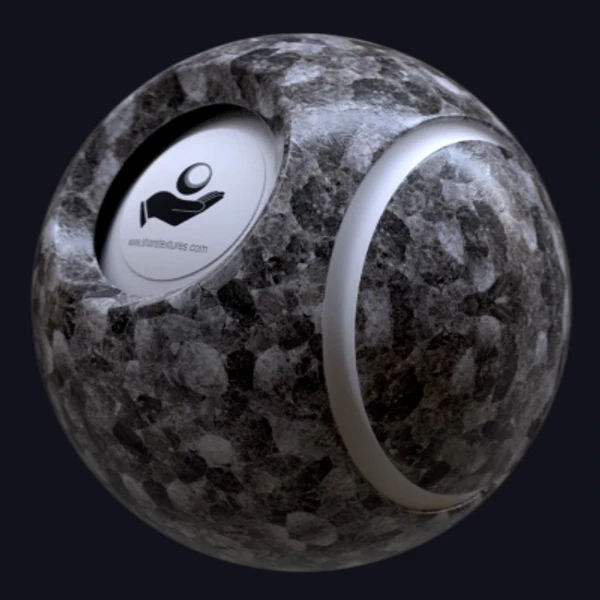 Smoky Dark Marble - Floor - PBR texture - from Share Textures