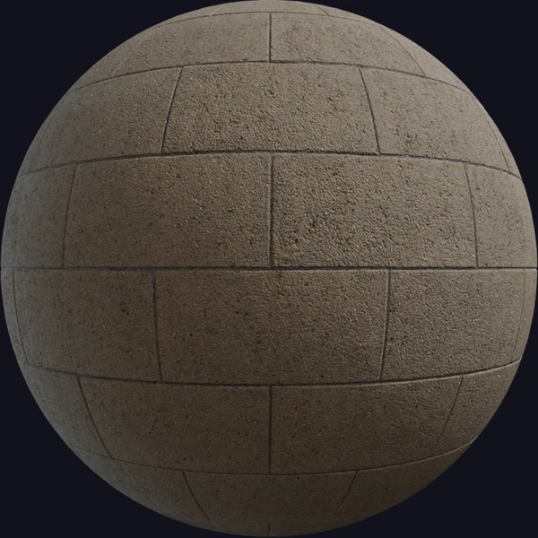 Concrete Pavement - wall - PBR texture - from Poly Haven