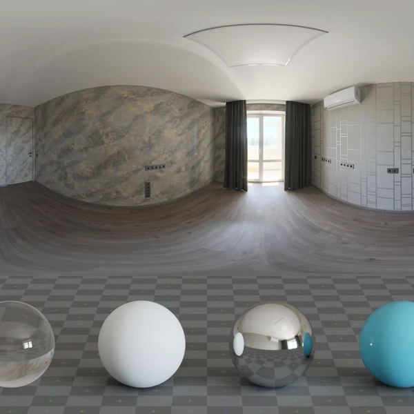 Small Empty Room 4 - HDRI map - from Poly Haven