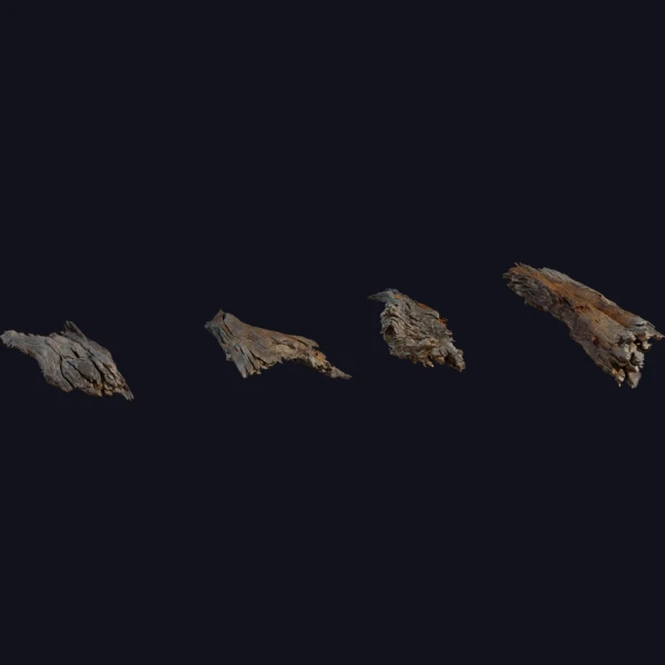 Bark Debris 01 - 3D Models - 3D model - from Poly Haven