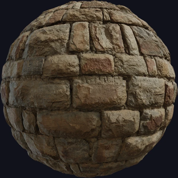 Rustic Stone Wall