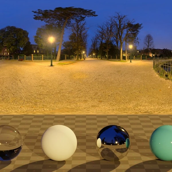 Viale Giuseppe Garibaldi - HDRI map - from Poly Haven