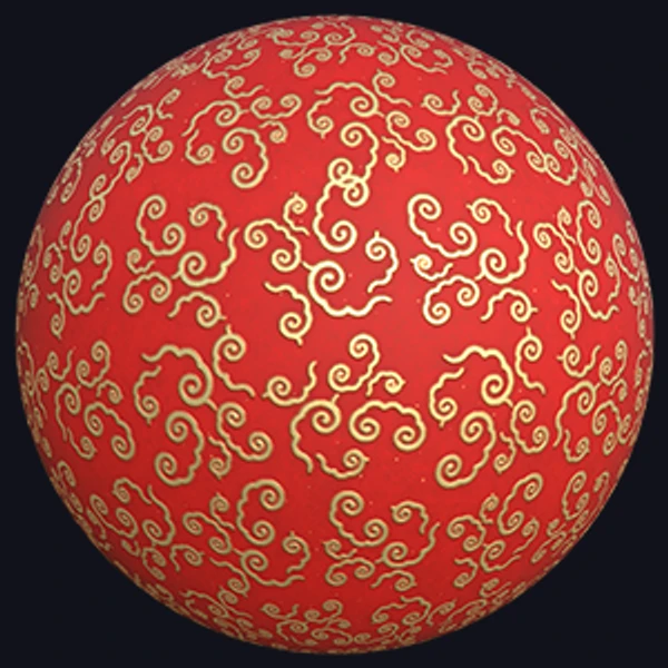 Paper Texture with Embossed Chinese Style Pattern (Paper 0014)