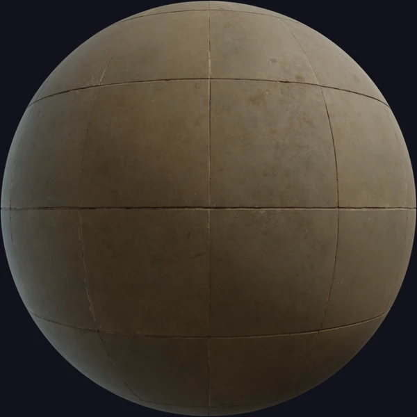 Grey Tiles - Floor - PBR texture - from Poly Haven