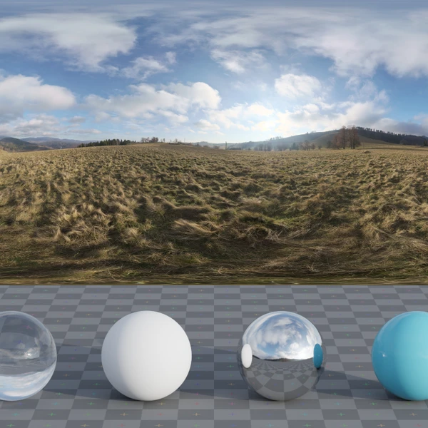 Ludwikowice Farmland - HDRI map - from Poly Haven