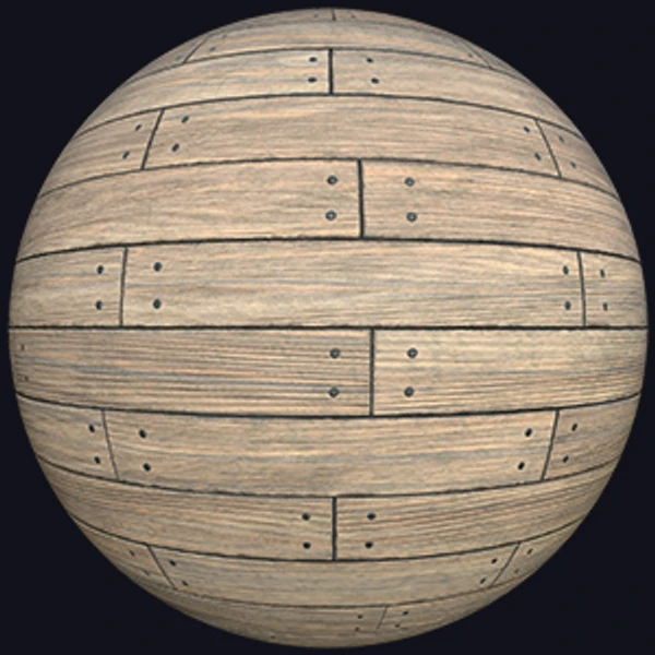 Wood Planks with Nails (Wood 0023)