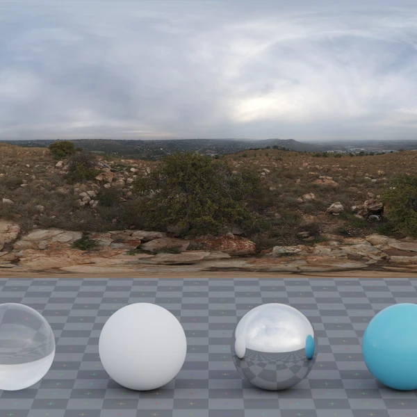 Kloofendal Overcast - HDRI map - from Poly Haven