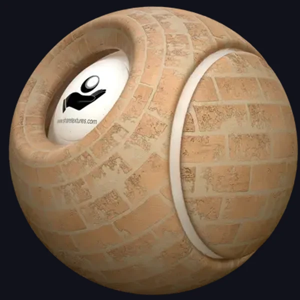 Brick Wall 22 - PBR texture - from Share Textures