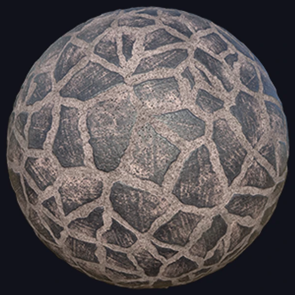 Dusty Black Cladding Ground Texture (Ground 0015)