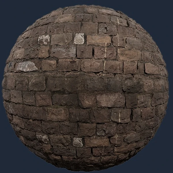 Dark Stone Wall