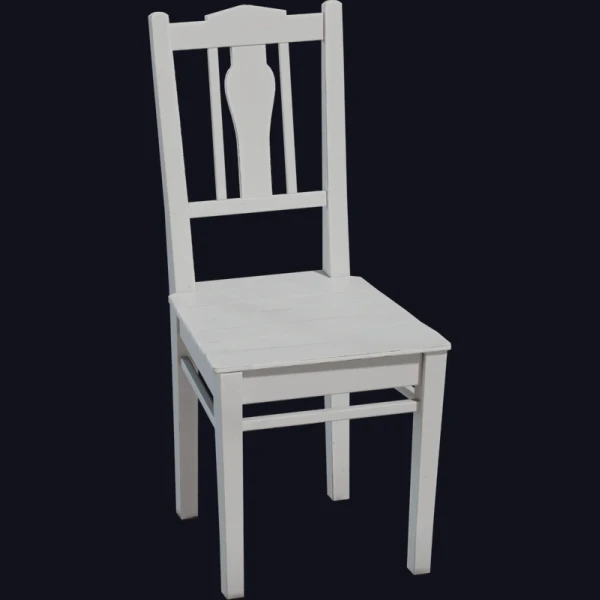 Painted Wooden Chair 01 - 3D Models - 3D model - from Poly Haven