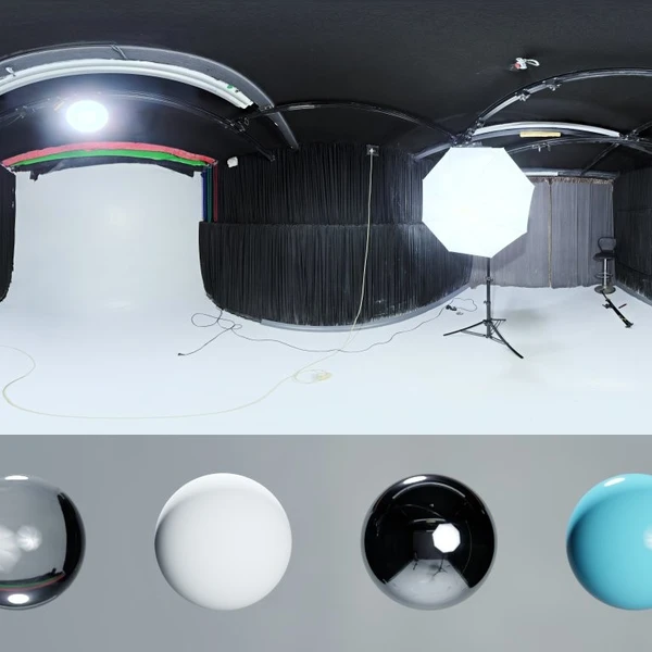 Studio Small 03 - HDRI map - from Poly Haven