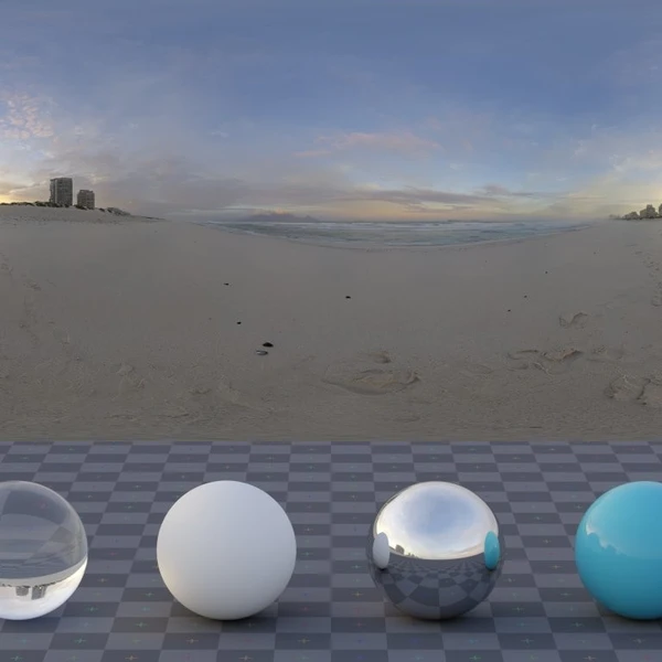 Blouberg Sunrise 1 - HDRI map - from Poly Haven