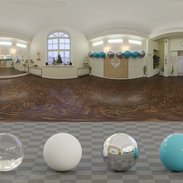Yoga Room - HDRI map - from Poly Haven