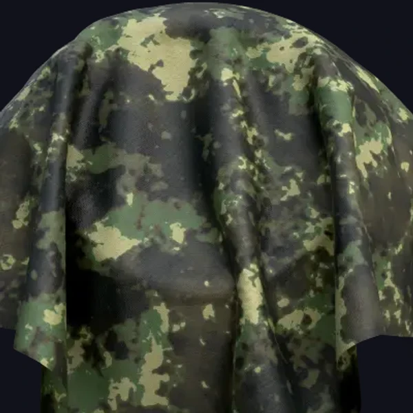 Camouflage 13 - Fabric - PBR texture - from Share Textures