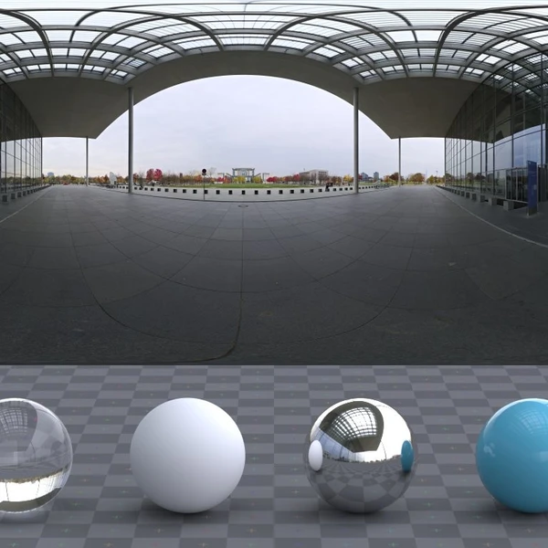 Paul Lobe Haus - HDRI map - from Poly Haven