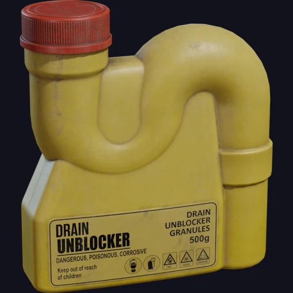 Drain Cleaner - 3D Models - 3D model - from Poly Haven