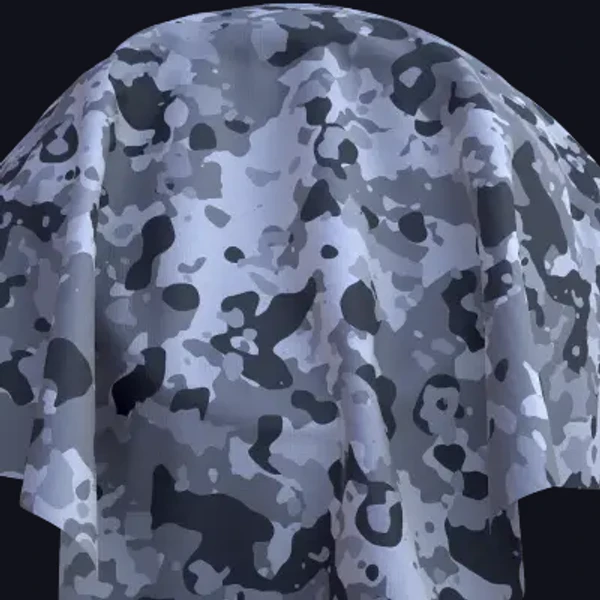 Camouflage 19 - Fabric - PBR texture - from Share Textures