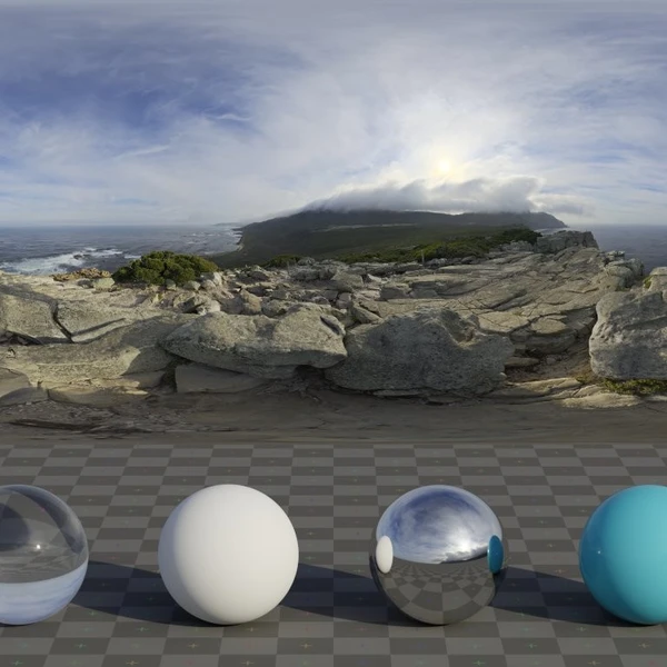 White Cliff Top - HDRI map - from Poly Haven