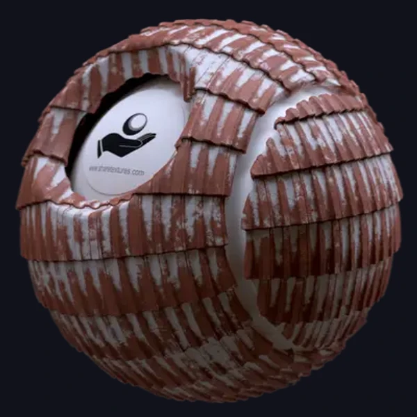 Roof 27 - Roofing - PBR texture - from Share Textures