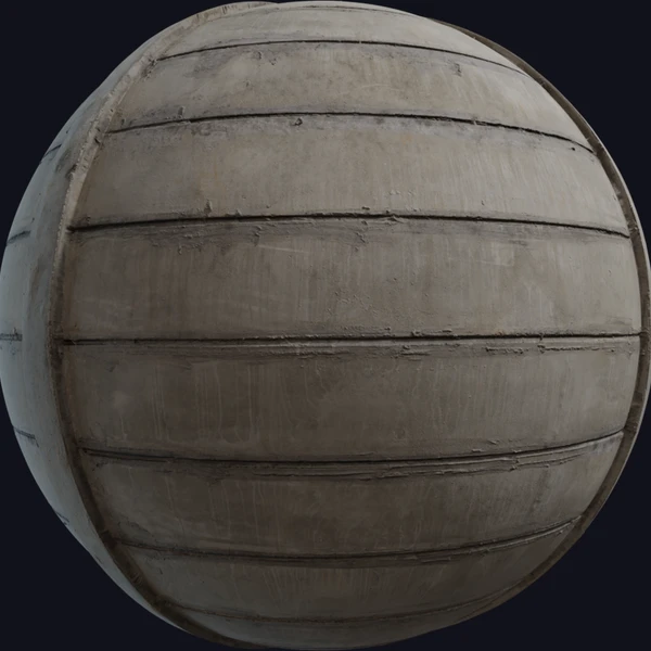 Concrete Slab Wall 02 - PBR texture - from Poly Haven
