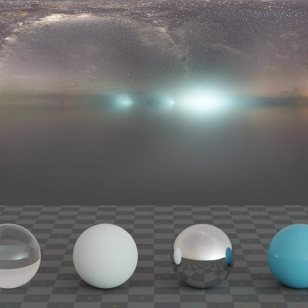 Qwantani Night Puresky - HDRI map - from Poly Haven