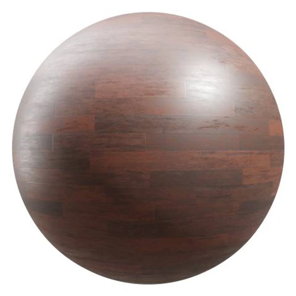 Dark Wooden Parquet Flooring 02