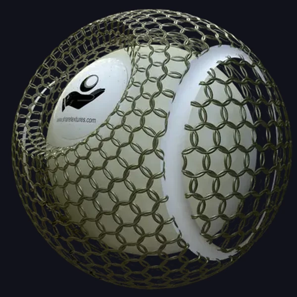 Chainmail 1 - Metal - PBR texture - from Share Textures