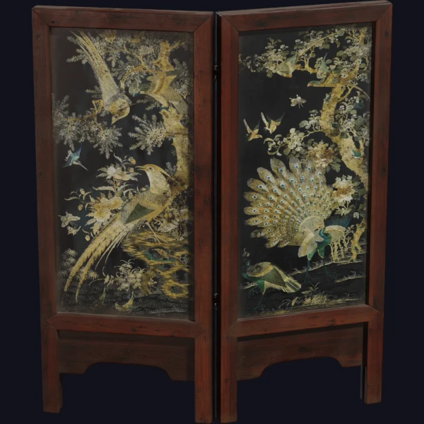 Chinese Screen Panels - 3D Models - 3D model - from Poly Haven