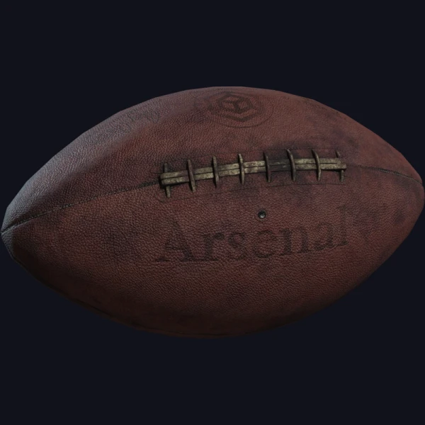 American Football - 3D Models - 3D model - from Poly Haven