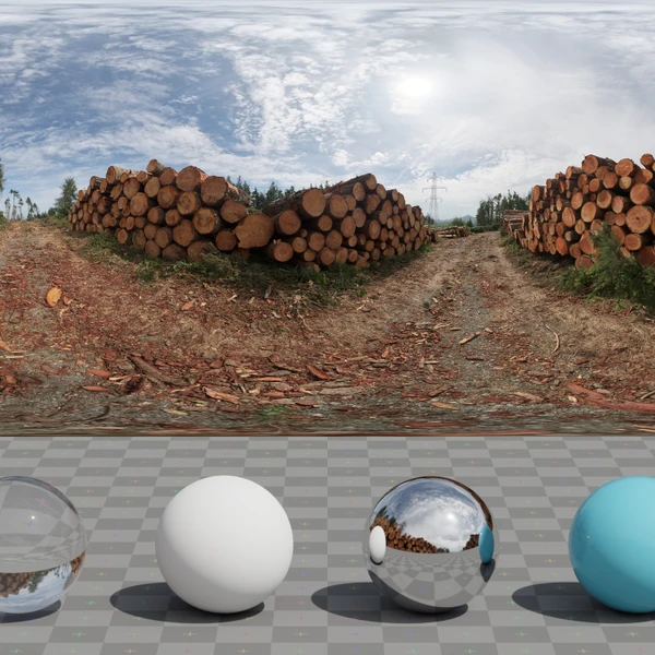 Barnaslingan 01 - HDRI map - from Poly Haven