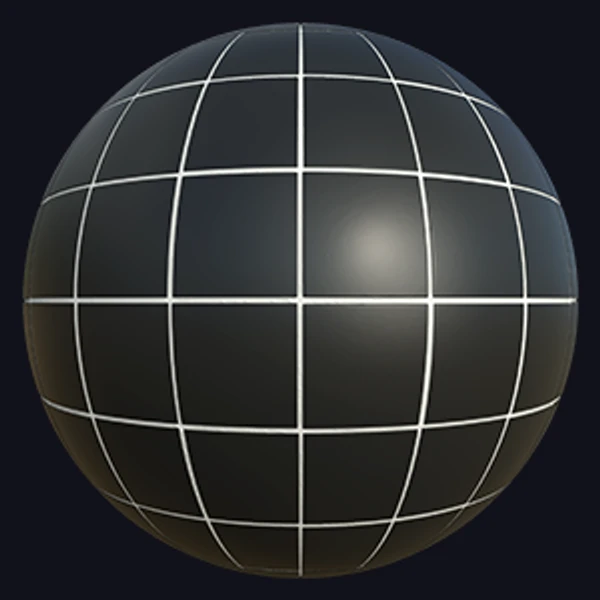 Square Black Ceramic Tiles (Tiles 0060)