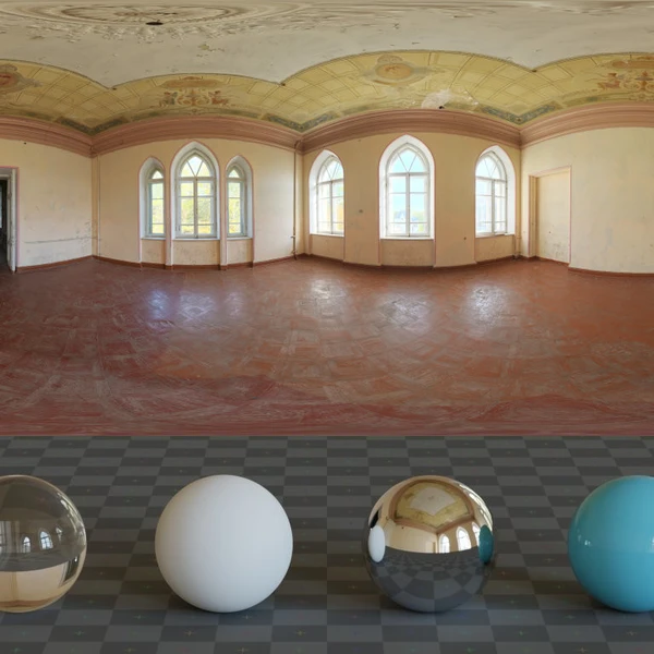 Old Room - HDRI map - from Poly Haven
