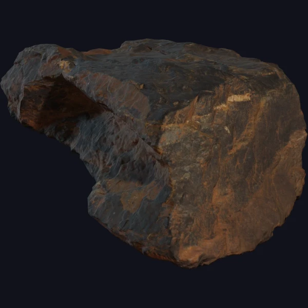 Rock 09 - 3D Models - 3D model - from Poly Haven
