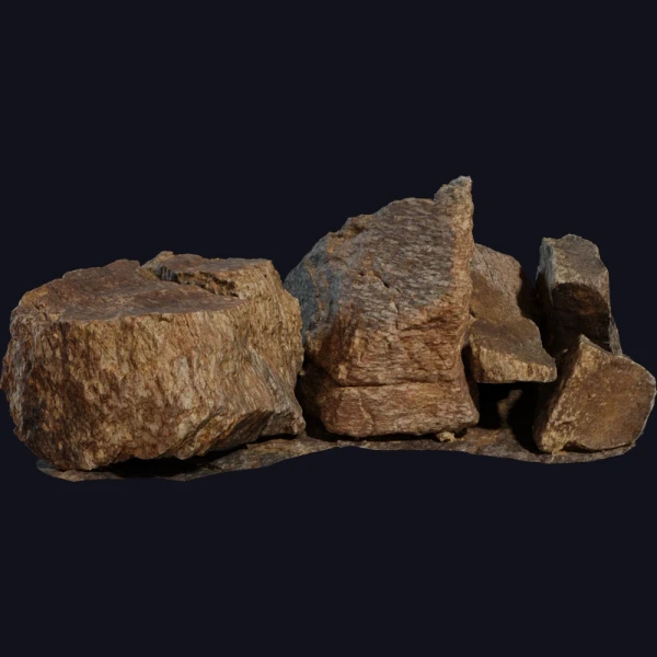 Namaqualand Boulder 02 - 3D Models - 3D model - from Poly Haven