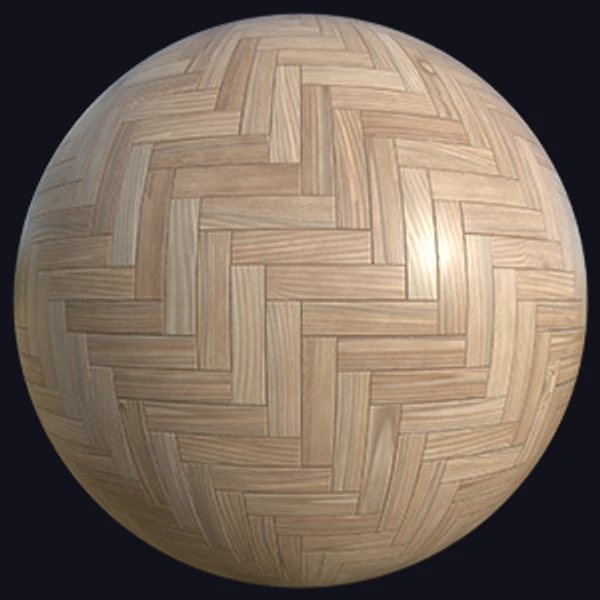 Herringbone Parquet Wooden Floor Texture (Wood 0018)