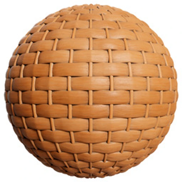 Wicker 009A - Wood - PBR texture - from ambientCG