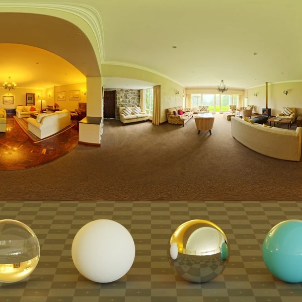 Lythwood Lounge - HDRI map - from Poly Haven