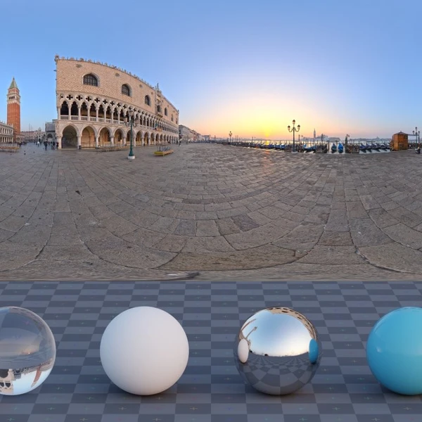 Venice Sunrise - HDRI map - from Poly Haven