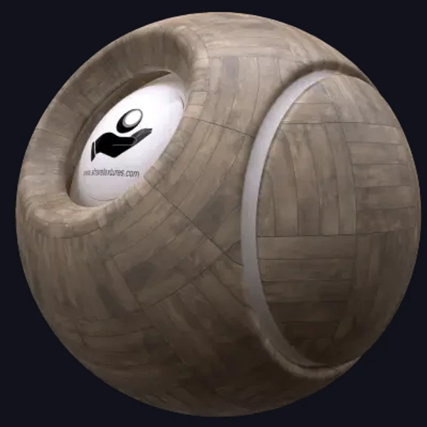 Wooden Ceramic 4 - Floor - PBR texture - from Share Textures