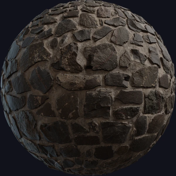Rock Wall 13 - PBR texture - from Poly Haven