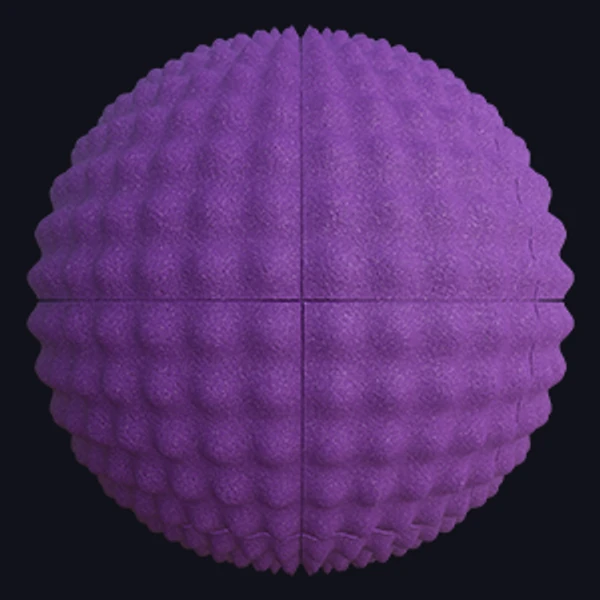 Acoustical Eggcrate Foam Tiles (Plastic 0006)