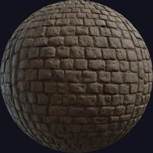 Cobblestone Floor 09 - PBR texture - from Poly Haven